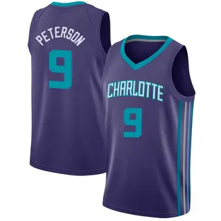 Charlotte Hornets Men's Drew Peterson Purple Swingman Jersey - Statement Edition