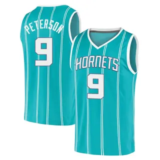 Charlotte Hornets Men's Drew Peterson Teal Fast Break 2020 Jersey - Icon Edition