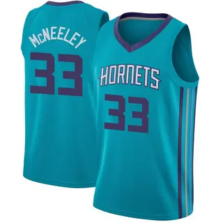 Charlotte Hornets Men's Liam McNeeley Teal Swingman Jersey - Icon Edition