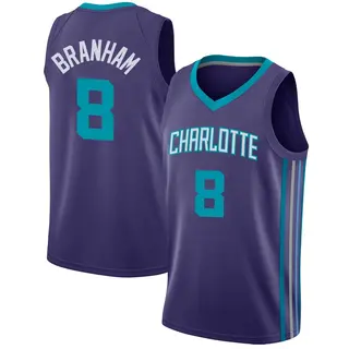 Charlotte Hornets Men's Malaki Branham Purple Swingman Jersey - Statement Edition