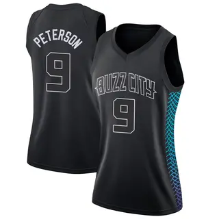 Charlotte Hornets Women's Drew Peterson Black Swingman Jersey - City Edition