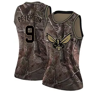 Charlotte Hornets Women's Drew Peterson Camo Swingman Realtree Collection Jersey