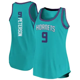 Charlotte Hornets Women's Drew Peterson Teal Fast Break Tank Jersey - Icon Edition