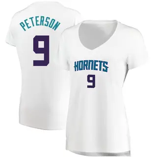 Charlotte Hornets Women's Drew Peterson White Fast Break Jersey - Association Edition