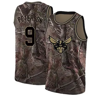 Charlotte Hornets Youth Drew Peterson Camo Swingman Realtree Collection Jersey