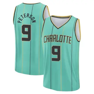 Charlotte Hornets Youth Drew Peterson Fast Break Mint 2024/25 City Edition Jersey