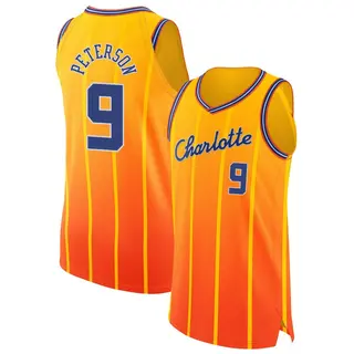 Charlotte Hornets Youth Drew Peterson Orange Authentic 2025/26 City Edition Jersey