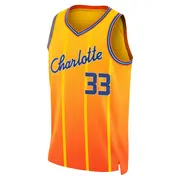 Charlotte Hornets Youth Liam McNeeley Orange Swingman 2025/26 City Edition Jersey