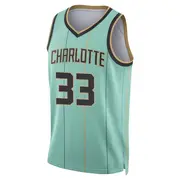 Charlotte Hornets Youth Liam McNeeley Swingman Mint 2024/25 City Edition Jersey