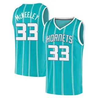 Charlotte Hornets Youth Liam McNeeley Teal Fast Break 2020 Jersey - Icon Edition