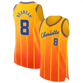 Charlotte Hornets Youth Malaki Branham Orange Authentic 2025/26 City Edition Jersey