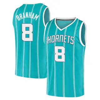 Charlotte Hornets Youth Malaki Branham Teal Fast Break 2020 Jersey - Icon Edition