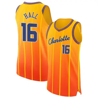 Charlotte Hornets Youth PJ Hall Orange Authentic 2025/26 City Edition Jersey