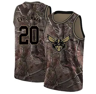 Charlotte Hornets Youth Tosan Evbuomwan Camo Swingman Realtree Collection Jersey