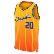 Charlotte Hornets Youth Tosan Evbuomwan Orange Swingman 2025/26 City Edition Jersey